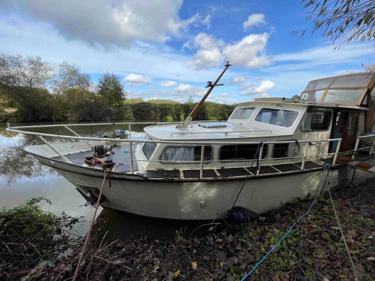 Dutch Cruiser Ship On A Tranquil Secluded River *