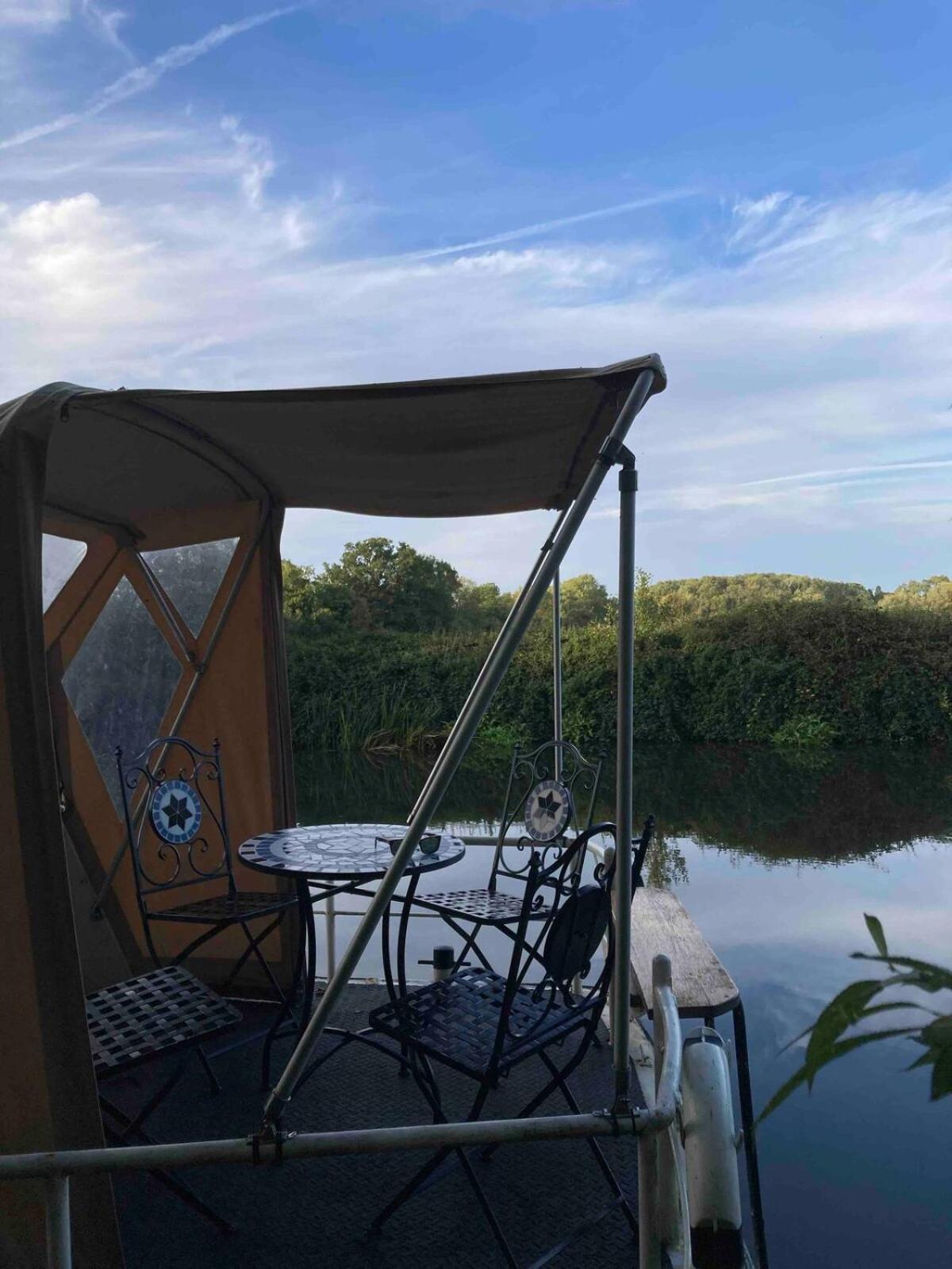 Dutch Cruiser Ship On A Tranquil Secluded River Holiday home